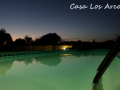 Piscina de noche